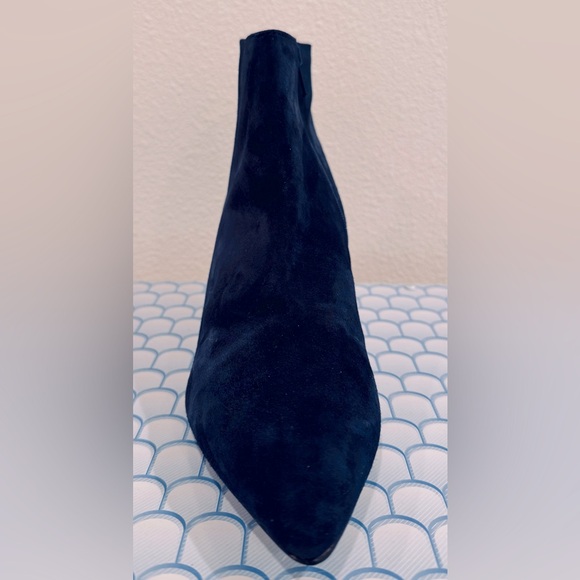 Gianni Gregori Suede Booties Kitten Heels Size 40 EU New without box - Picture 3 of 4